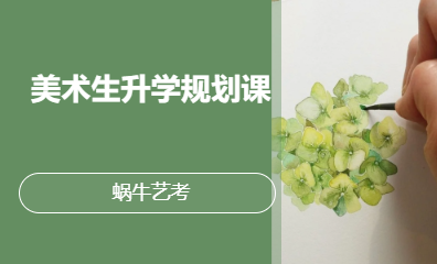 美术生升学辅导课